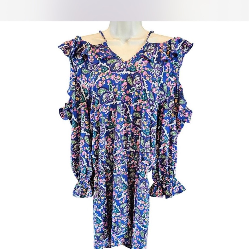 Easel size L women’s shorts romper NWT